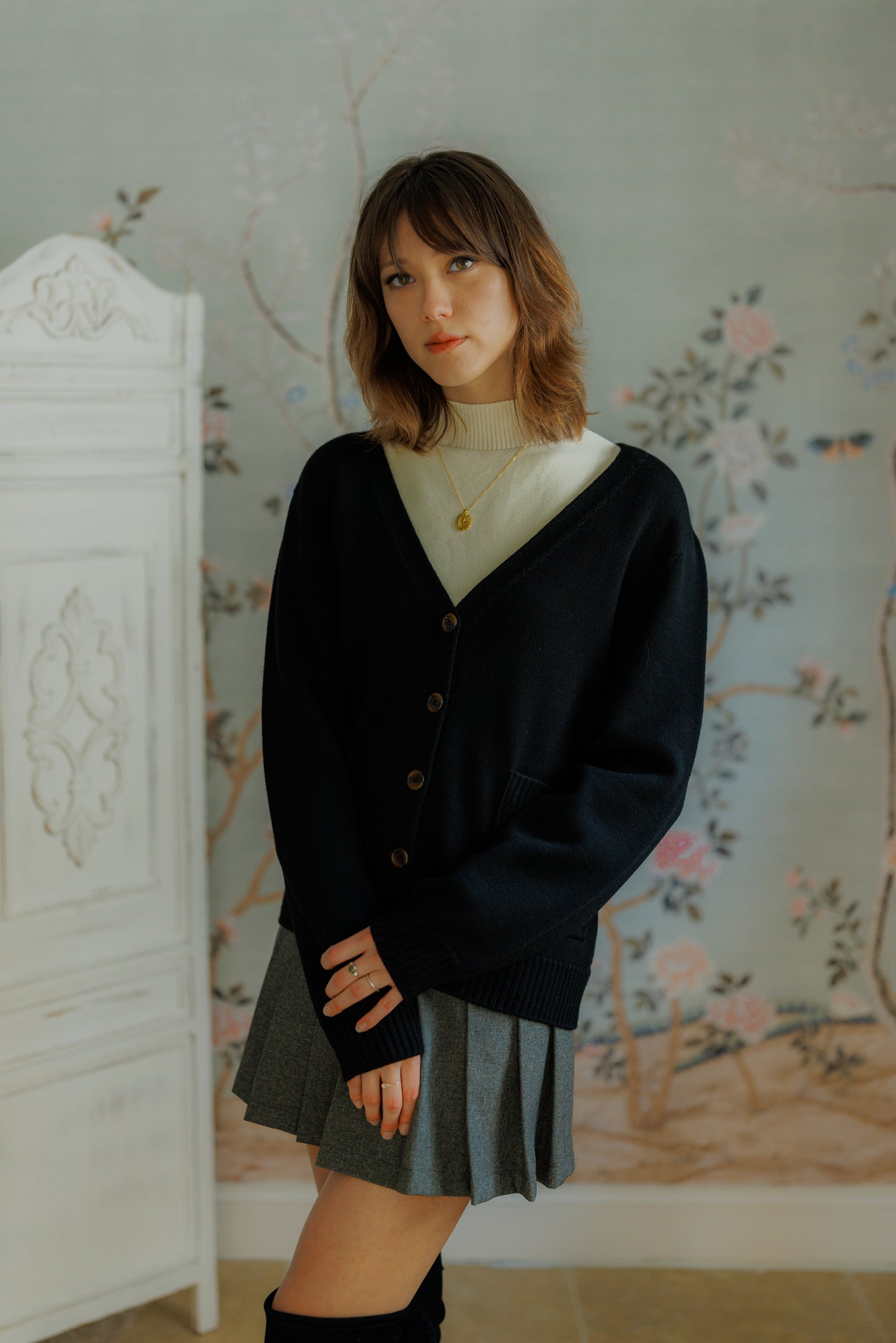 Meryl knit top - Ivory