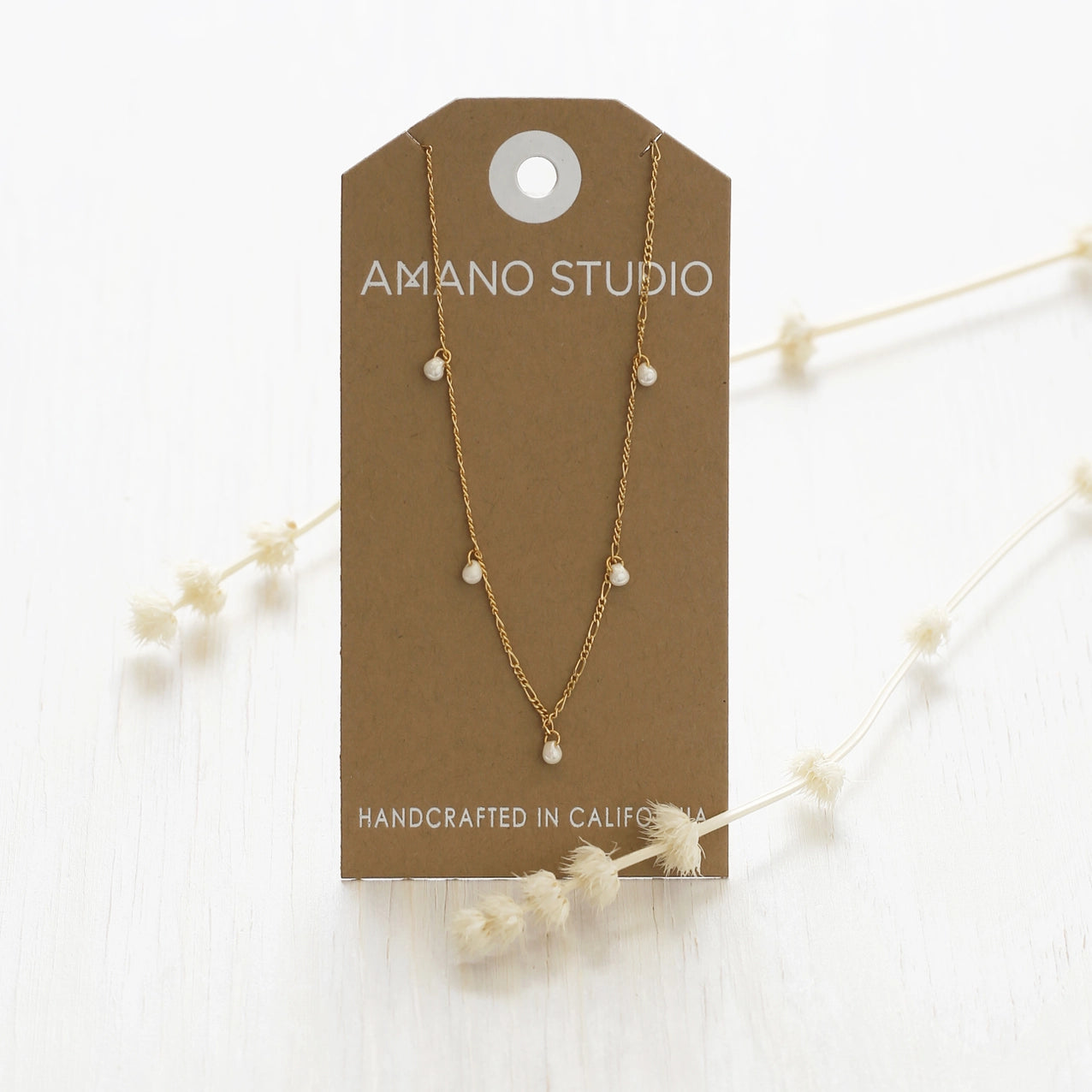 Five Graces Pearl Necklace