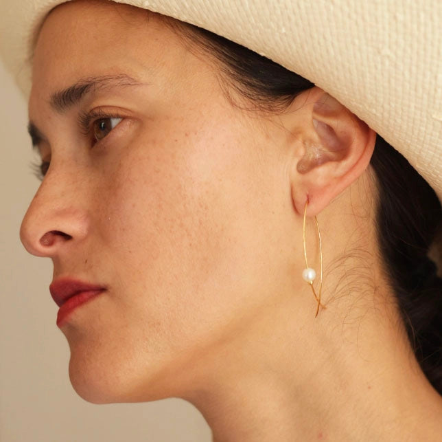 Fresh Water Pearl Marquis Threaders