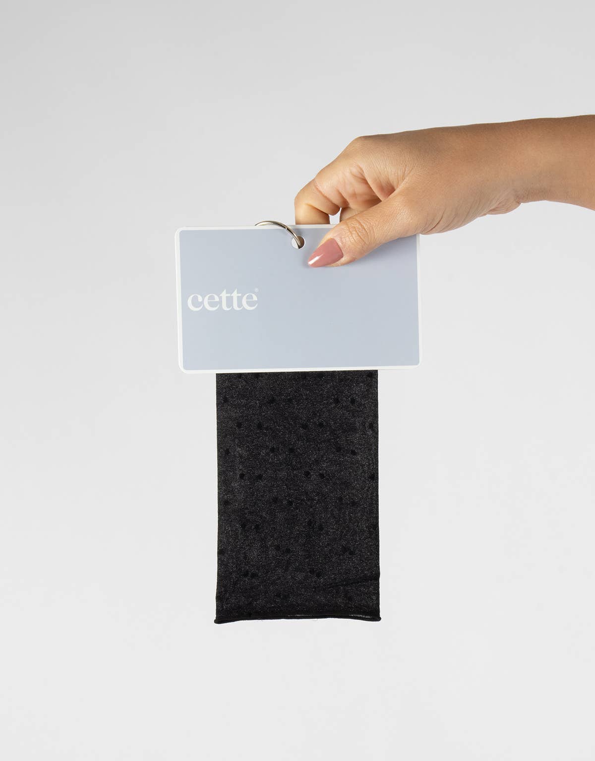 Sheer recycled polka-dot tights