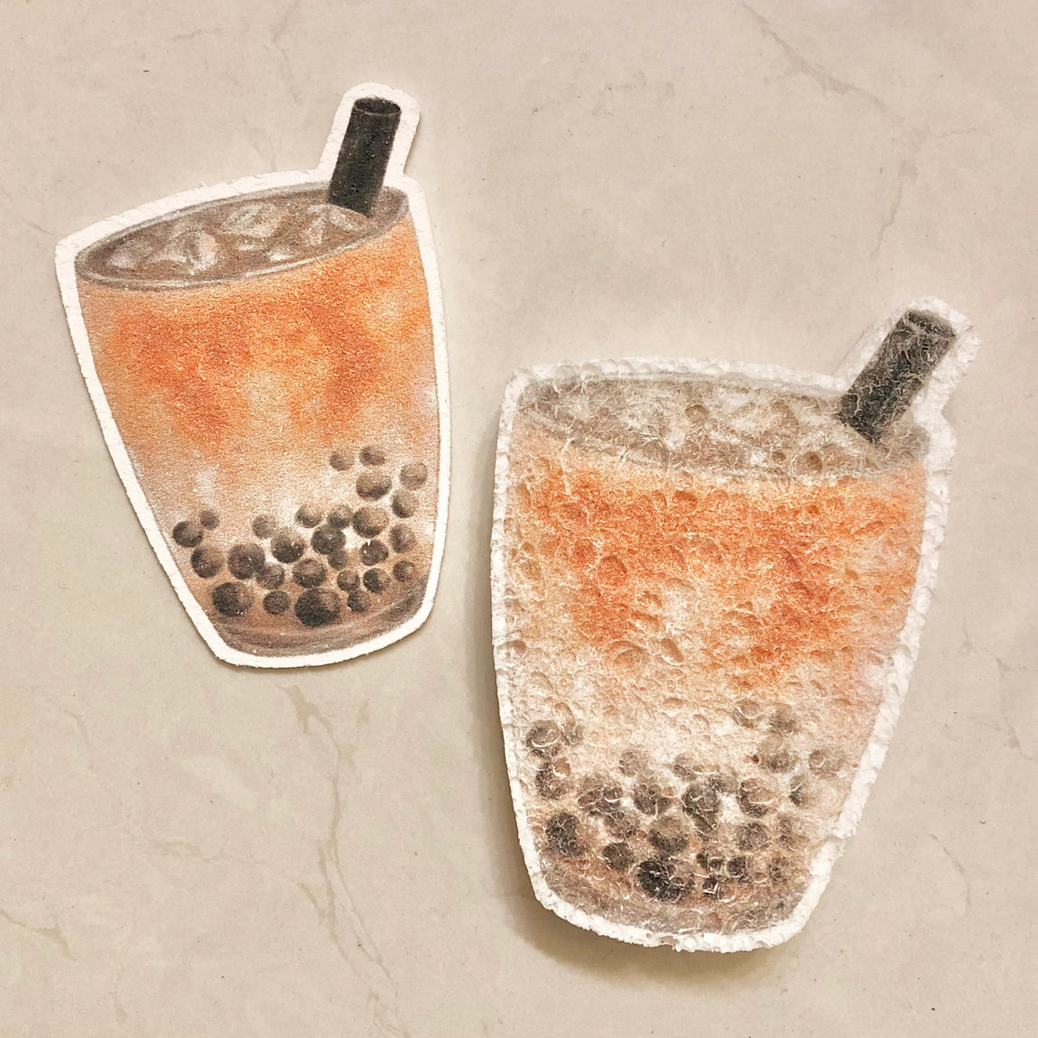 Bubble Tea Pop-Up Sponge