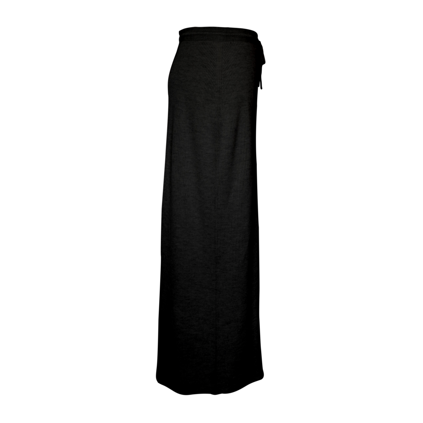 Lana Merino maxi skirt - Black
