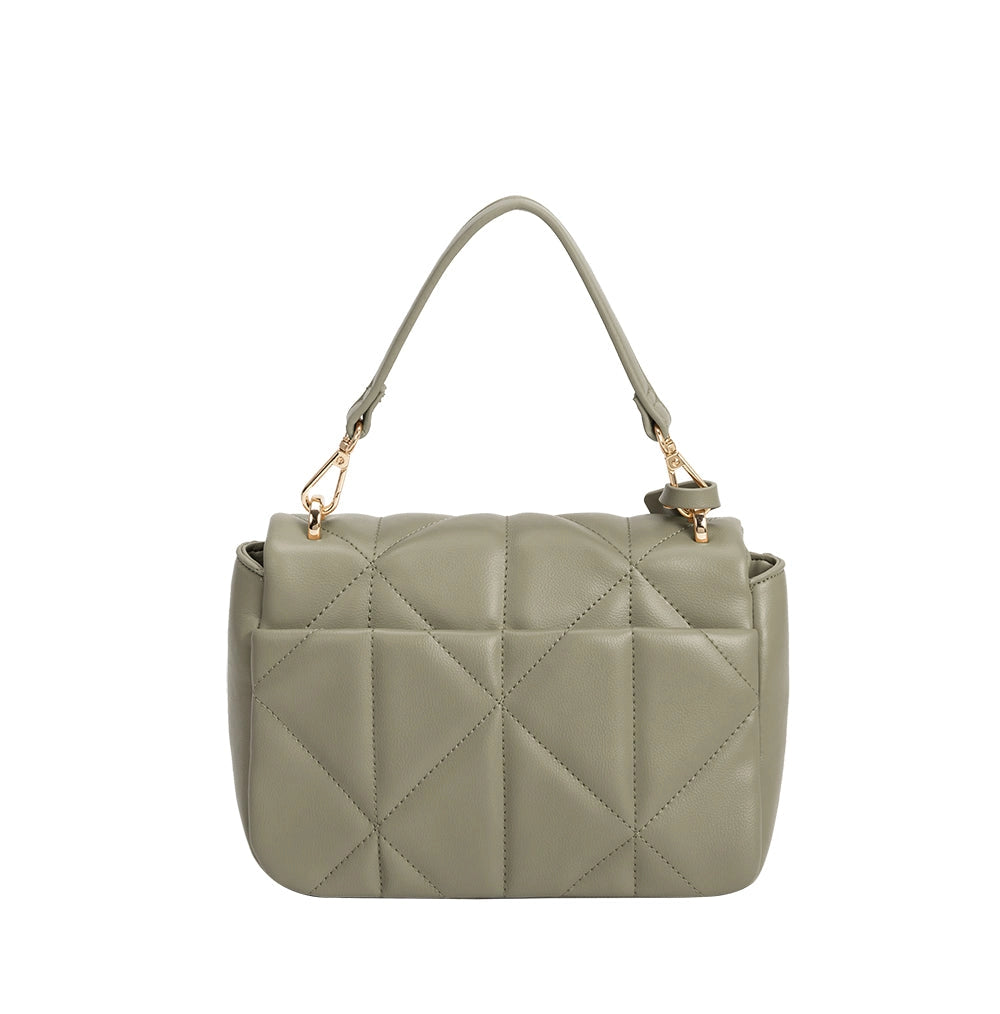 Taylor Recycled Vegan Crossbody in Moss