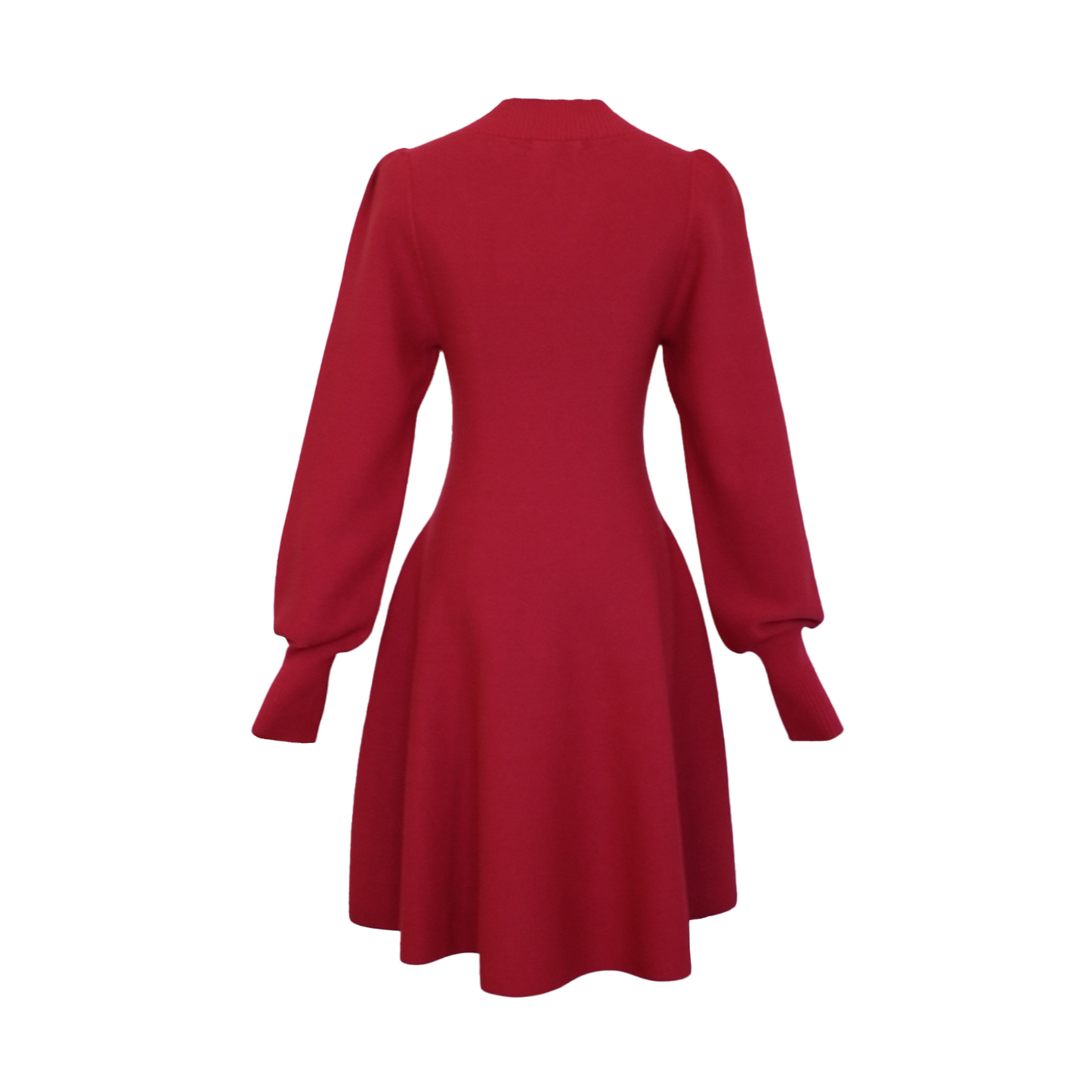 Merlina knit dress - Cherry