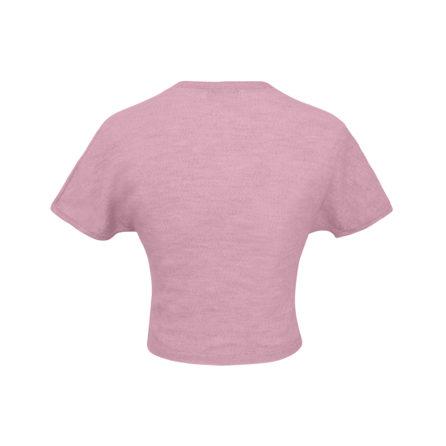 Mika Merino Cropped Tee - Sakura