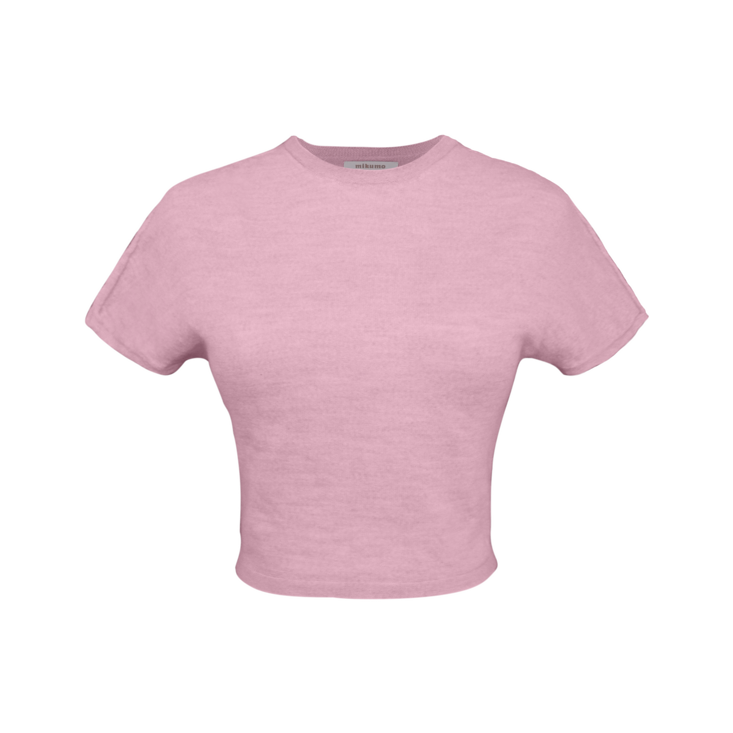 Mika Merino Cropped Tee - Sakura
