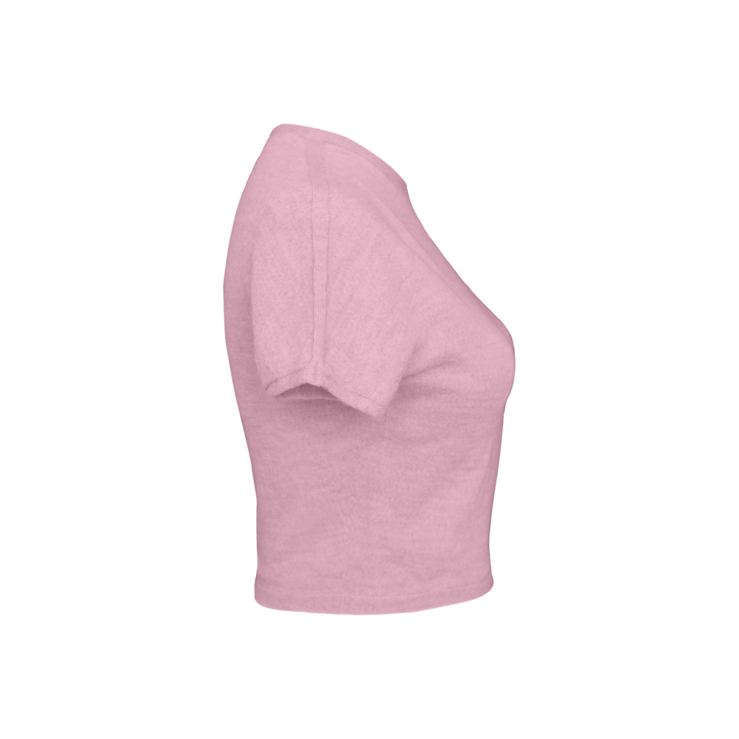 Mika Merino Cropped Tee - Sakura