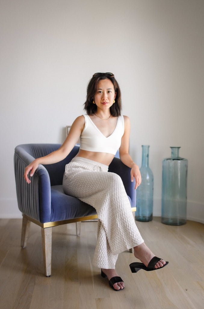 Kaya Pointelle Cotton Pants
