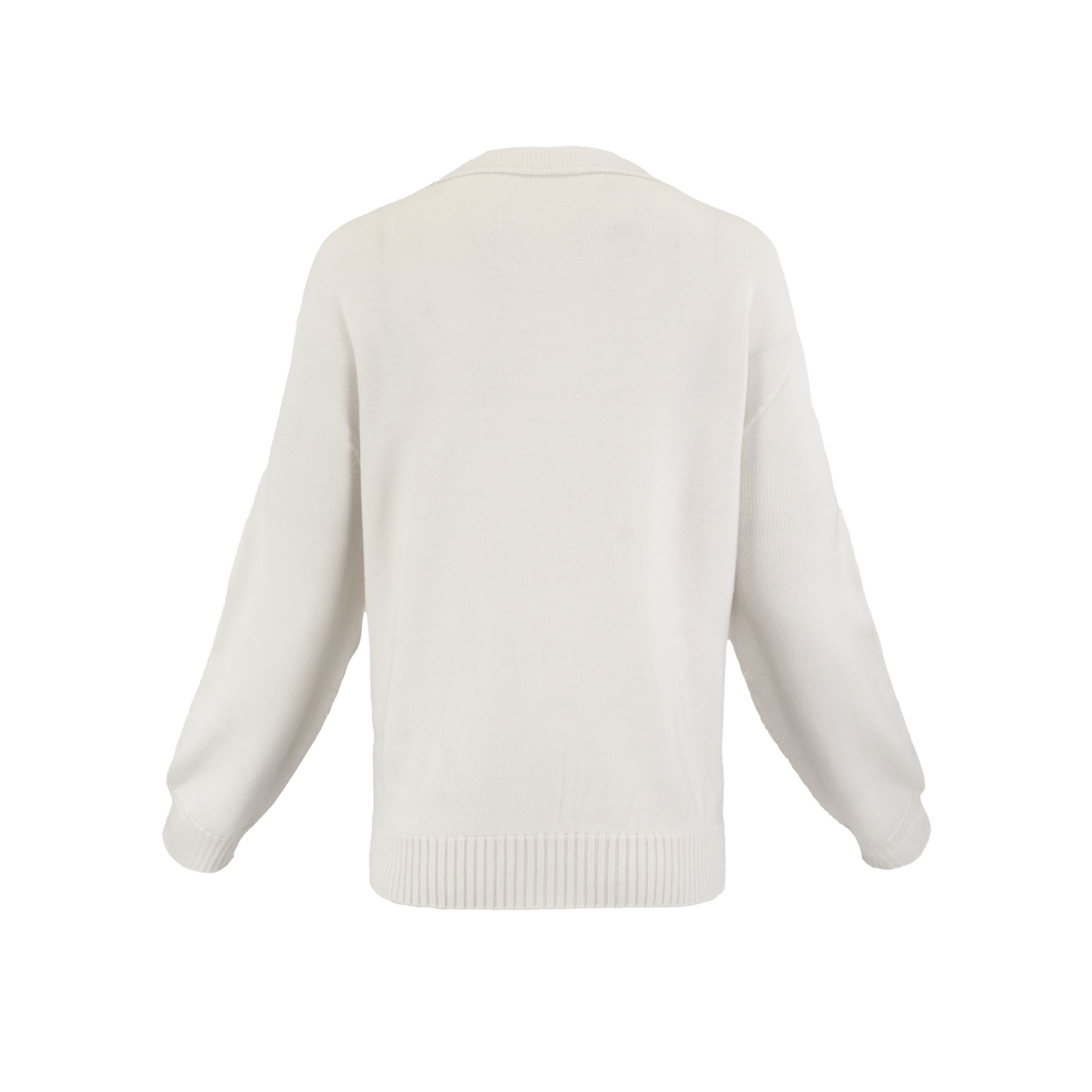 Minnie Merino Wool Cardigan - Soft White