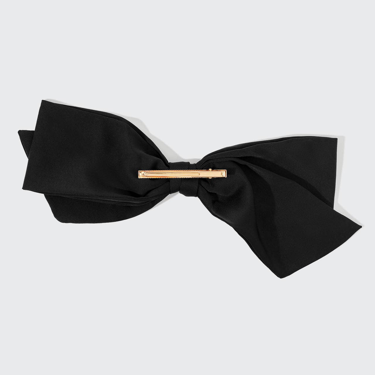 Oversized Satin Bow Hair Clip