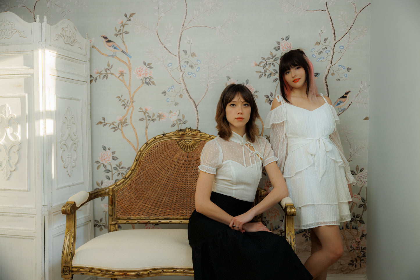 The Anmei chiffon blouse - Pre-order