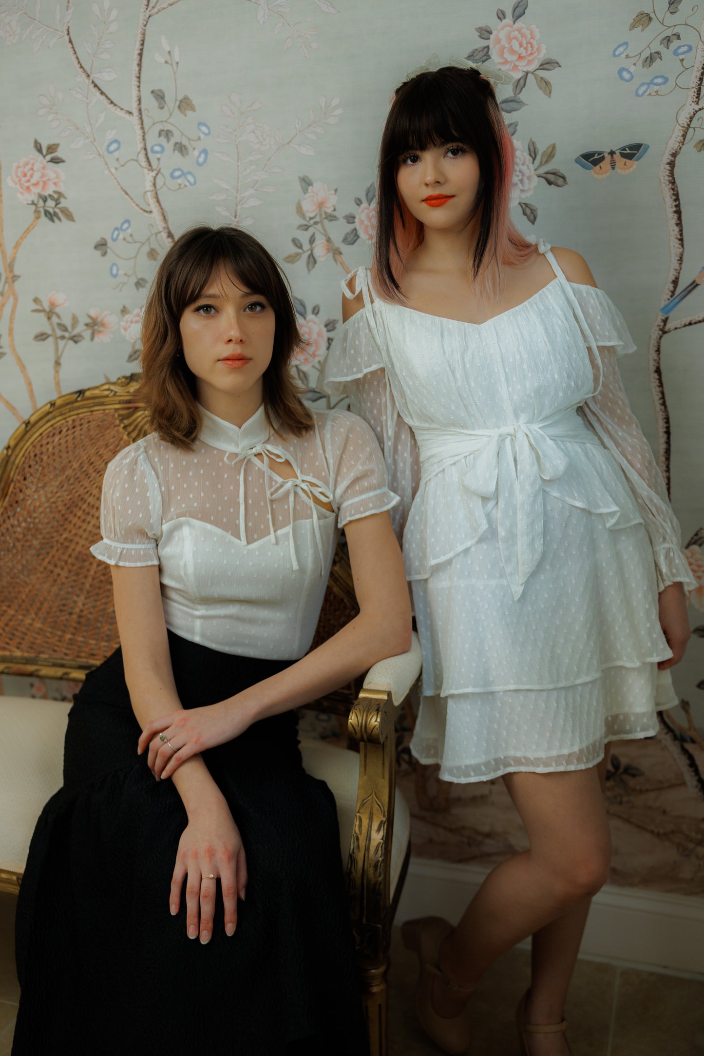 The Anmei chiffon blouse - Pre-order