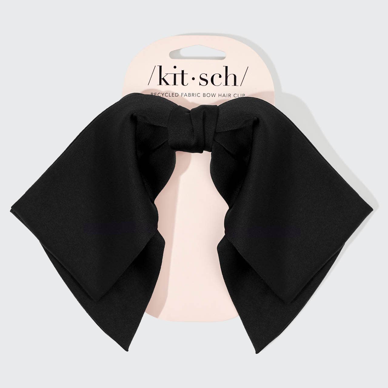 Oversized Satin Bow Hair Clip