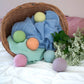 Friendsheep - Spring Magic Eco Wool Dryer Balls - Pastel: With Bag