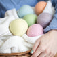 Friendsheep - Spring Magic Eco Wool Dryer Balls - Pastel: With Bag