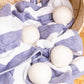 Friendsheep - Creamy White Eco Wool Dryer Balls: With Bag