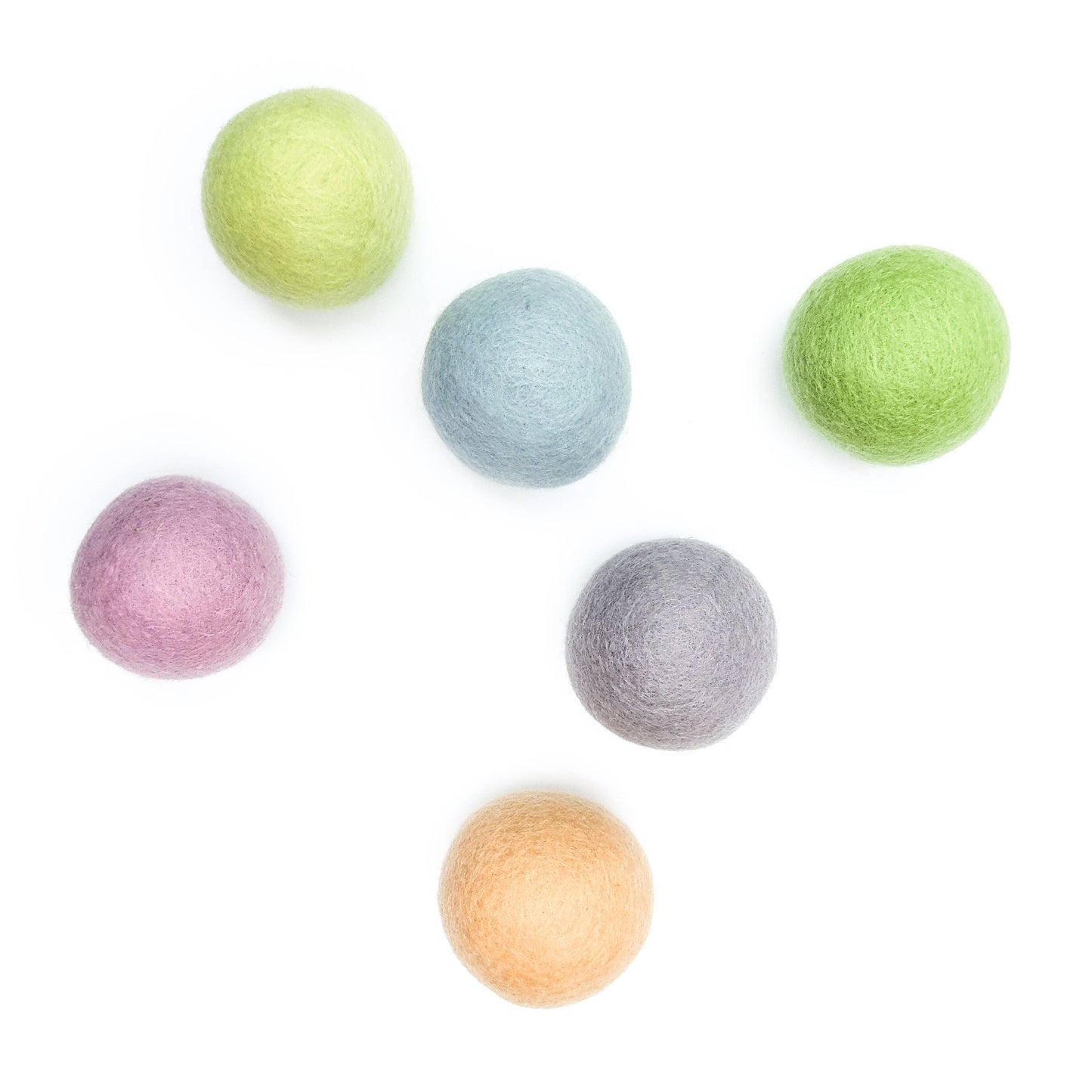 Friendsheep - Spring Magic Eco Wool Dryer Balls - Pastel: With Bag