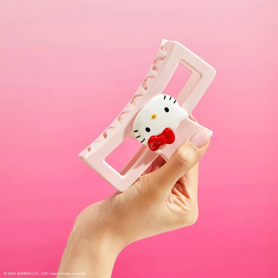 Hello Kitty x Kitsch Recycled Jumbo Claw Clip