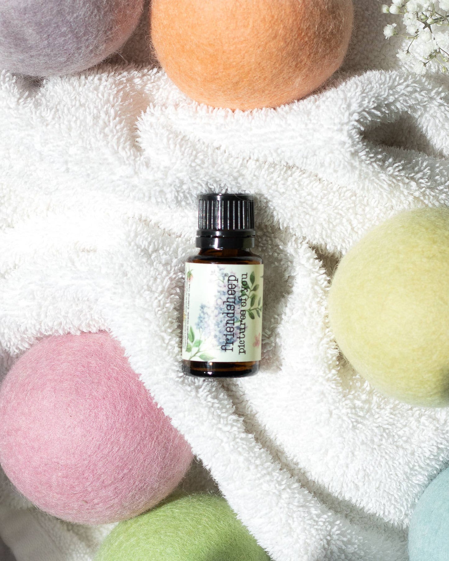 Friendsheep - Spring Magic Eco Wool Dryer Balls - Pastel: With Bag