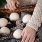 Friendsheep - White Trio Eco Wool Dryer Balls : With Bag