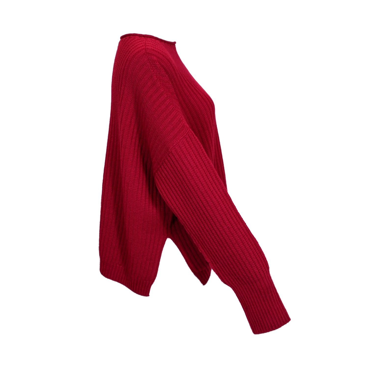 Side view of red Etta