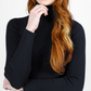 Ines stretch turtleneck - Deep navy