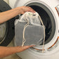 Organic cotton mesh laundry care bag