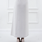 Alma merino maxi skirt - Oatmeal