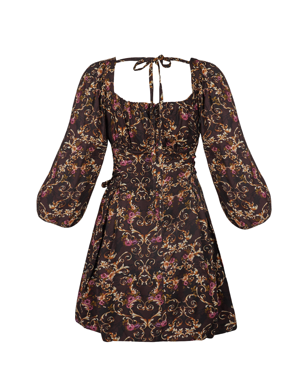 Sinclair adjustable side-tie dress - Briar