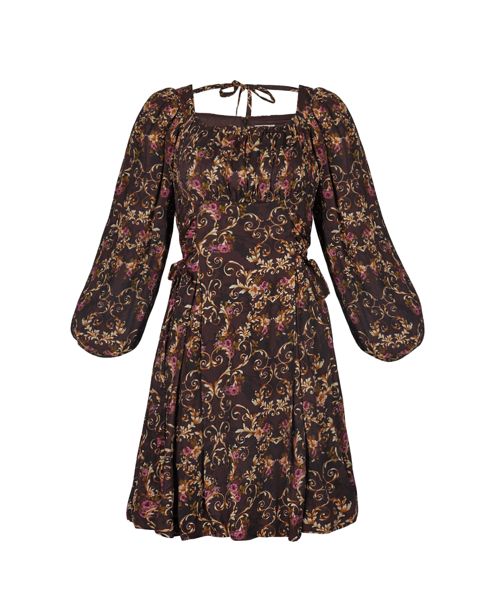 Sinclair adjustable side-tie dress - Briar