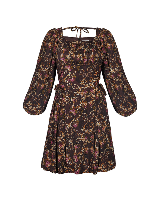 Sinclair adjustable side-tie dress - Briar