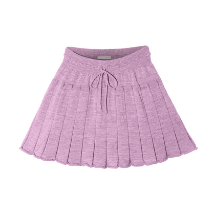 Caramell Merino knit skort - Pre-order