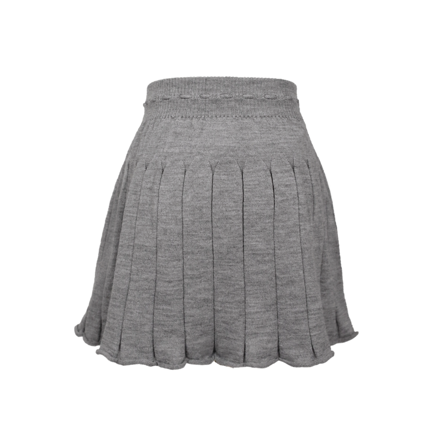 Caramell Merino knit skort - Pre-order