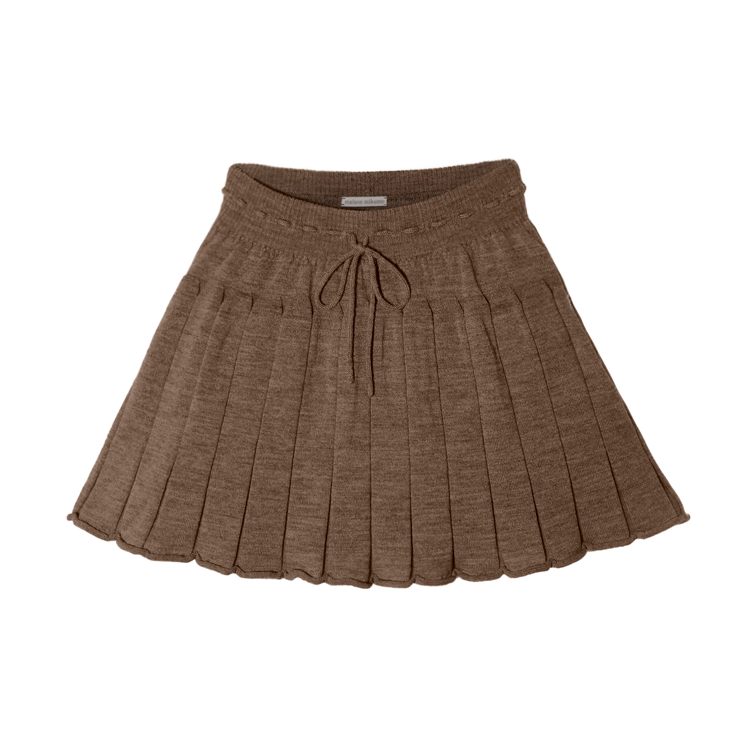 Caramell Merino knit skort - Pre-order
