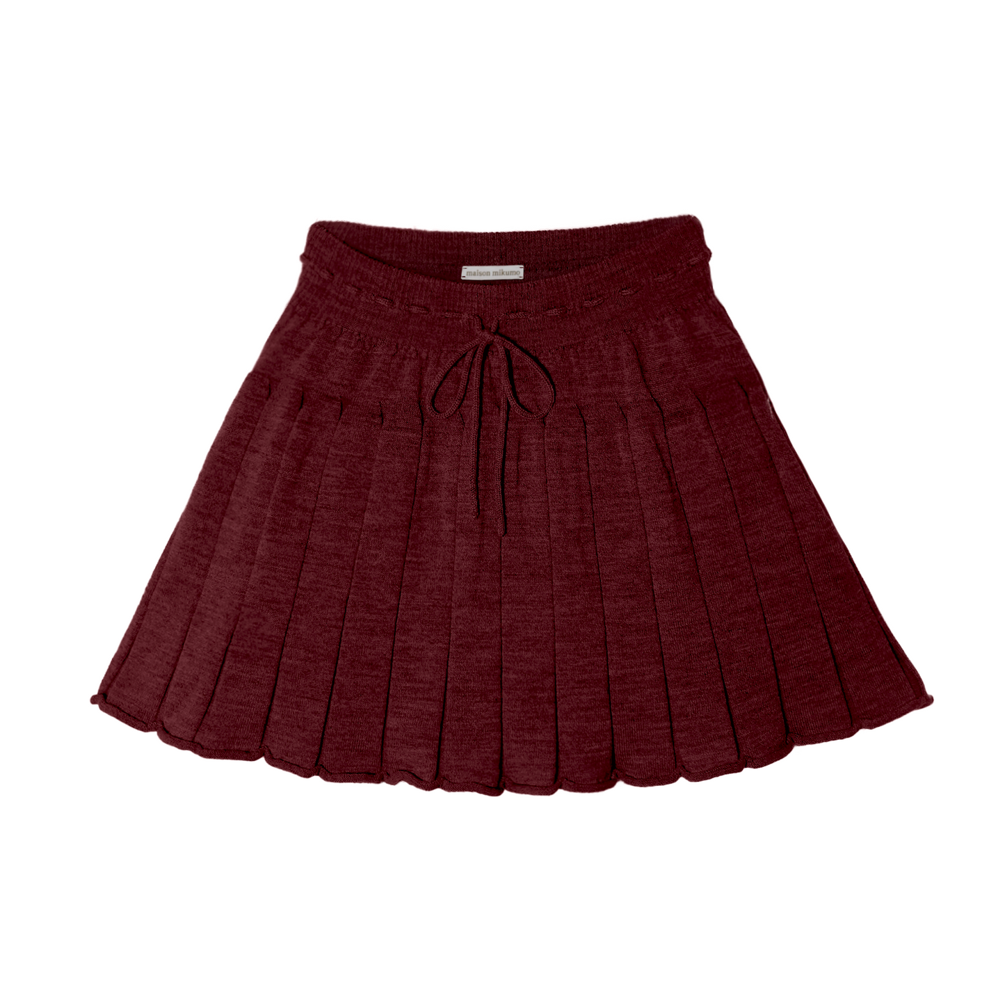 Caramell Merino knit skort - Pre-order