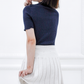 Caramell merino knit skort – Oatmeal