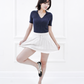 Caramell merino knit skort – Oatmeal