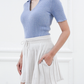Caramell merino knit skort – Oatmeal