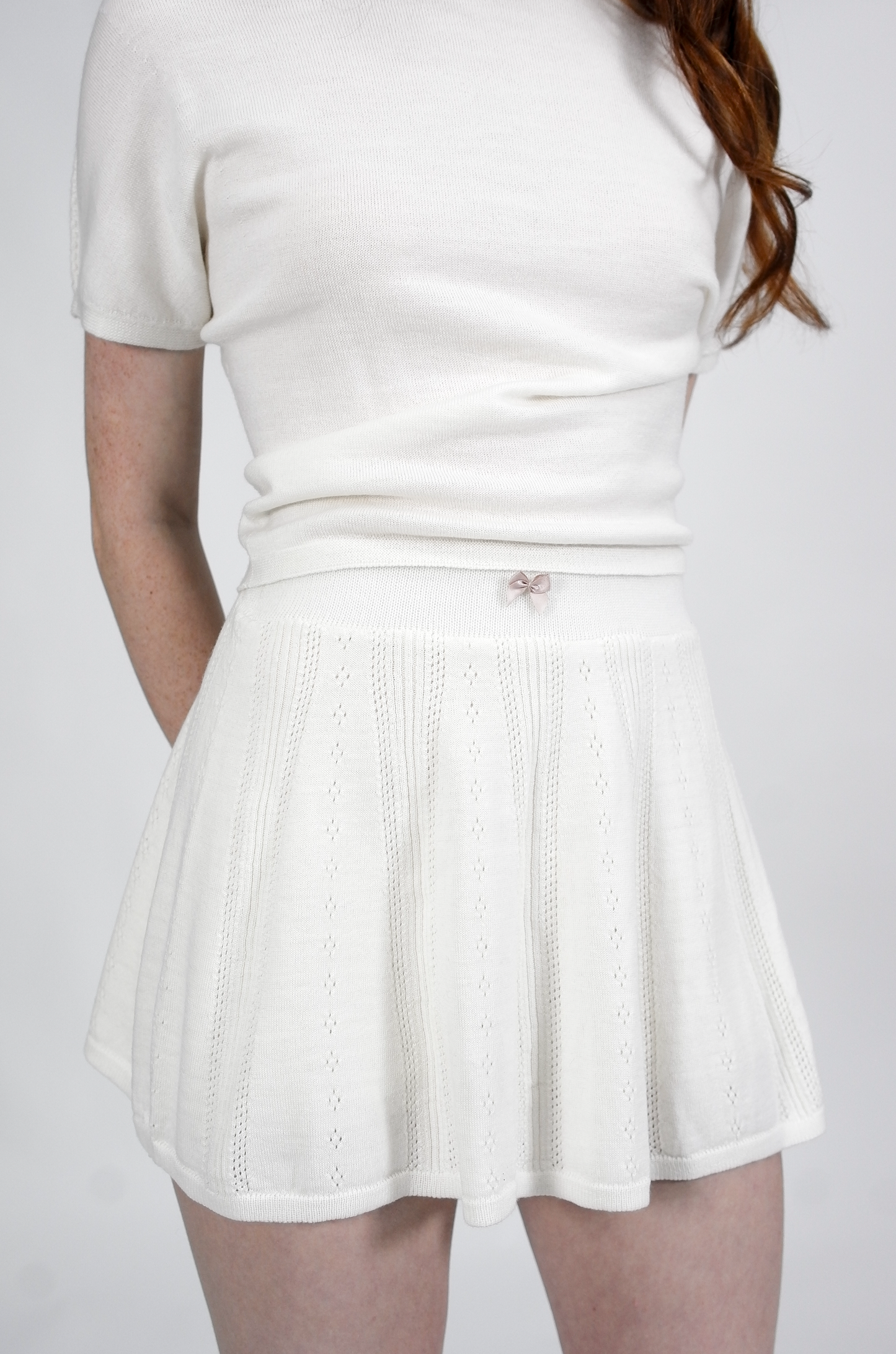 Cherise Merino knit skort - Pre-order