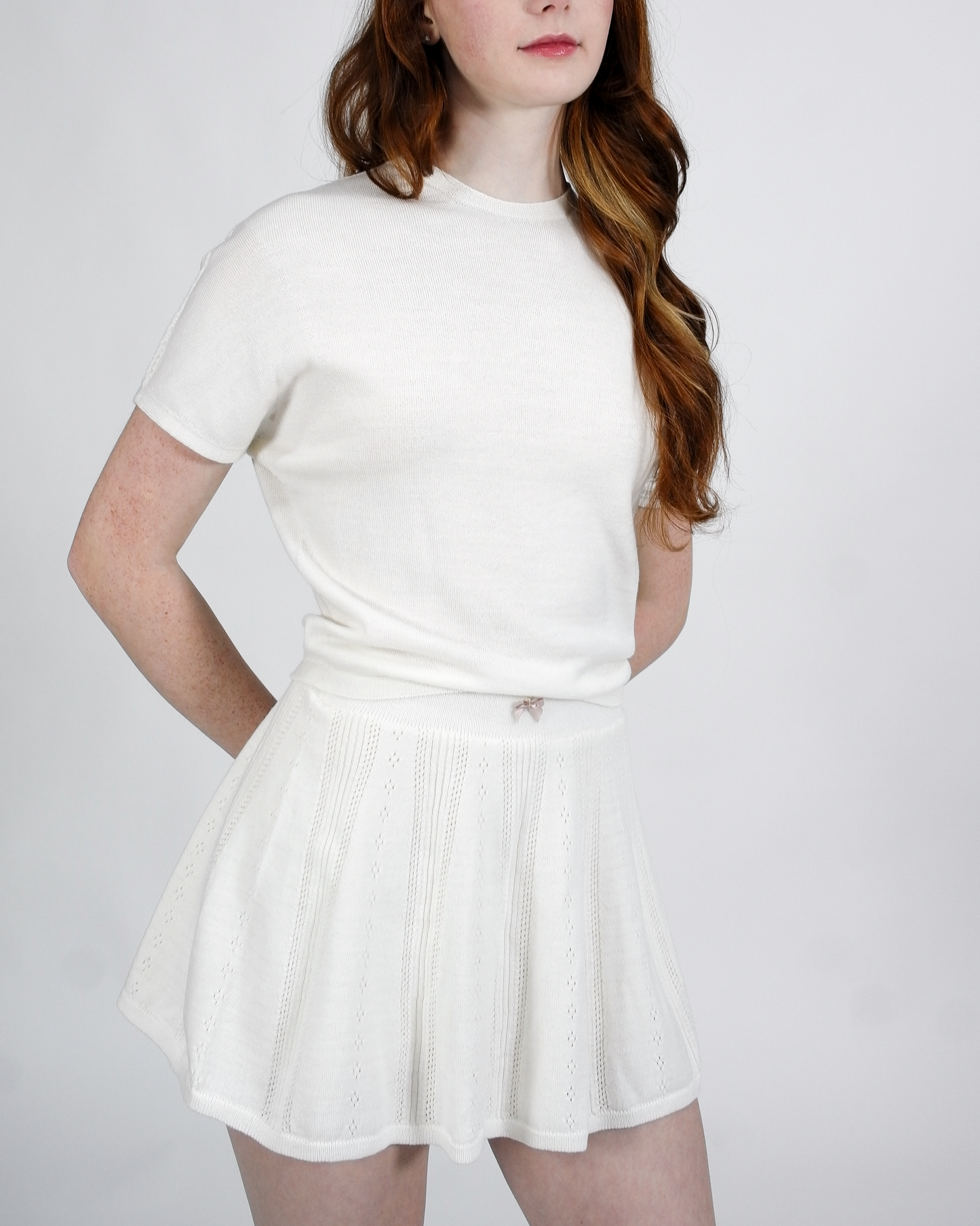 Cherise Merino knit skort - Pre-order