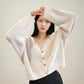 Cosette Cotton Cardigan - Ivory