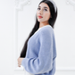 Cosette cotton cardigan - Cielo