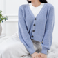 Cosette cotton cardigan - Cielo
