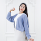 Cosette cotton cardigan - Cielo