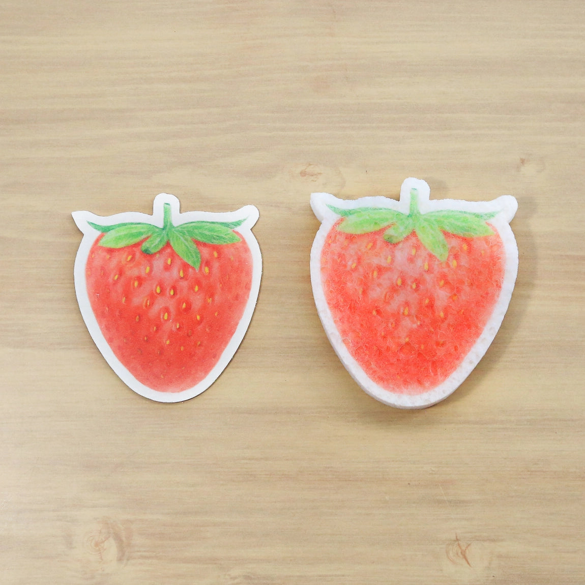 Strawberry Pop-Up Sponge