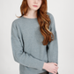 Etta Merino pullover sweater - Aqua