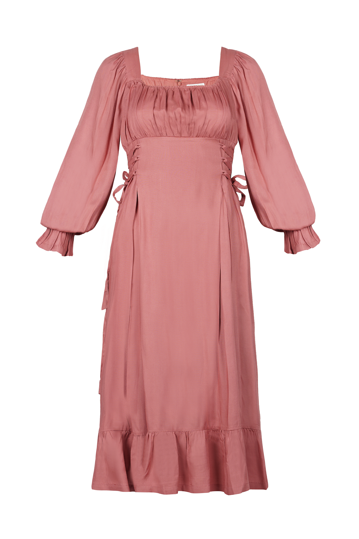 The Clarice Dress in Rose