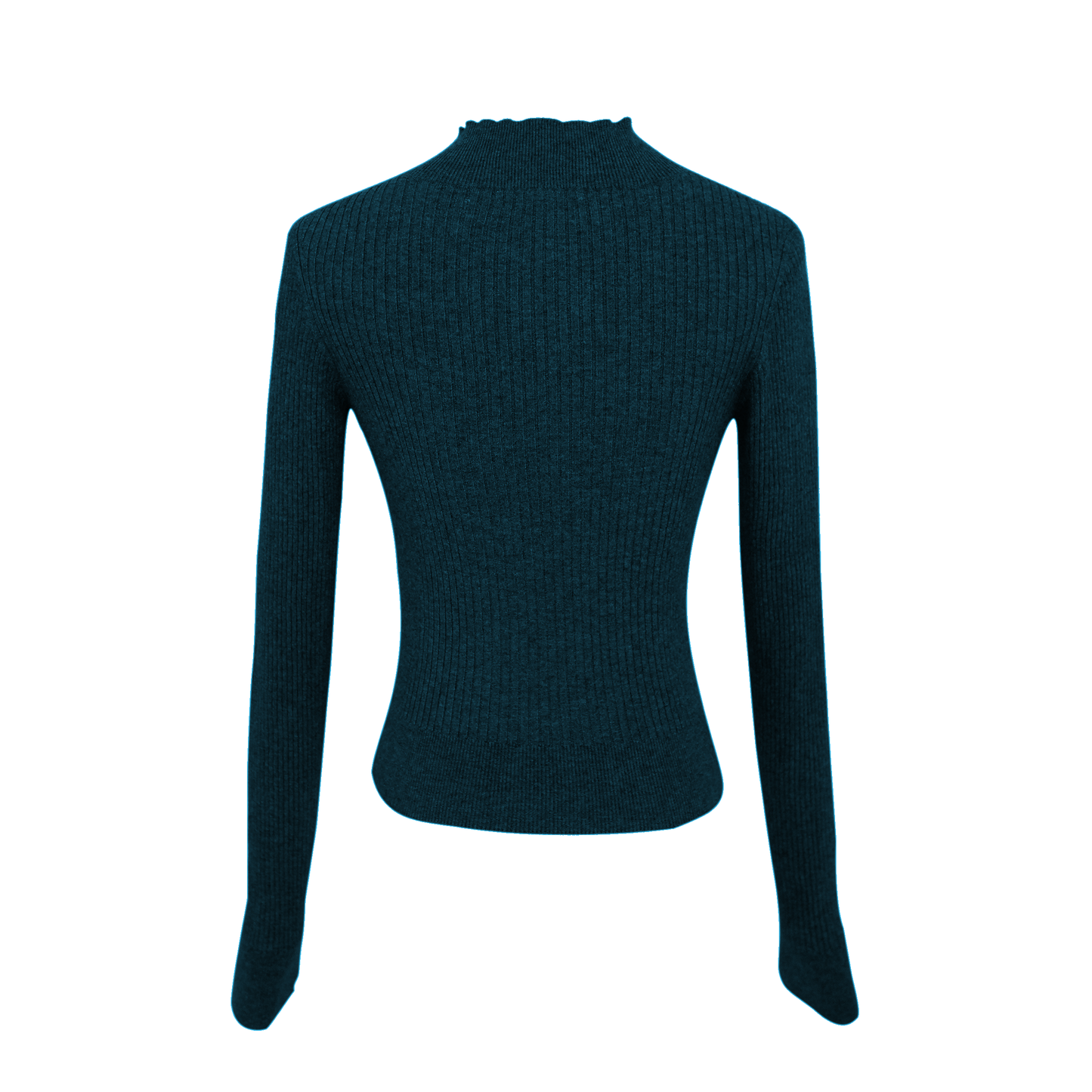 Val rib knit long sleeve - Teal