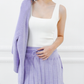 Risa performance knit tank - White