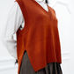 Lenora merino sweater vest - Sienna